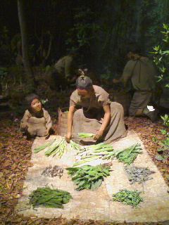 縄文時代の八百屋さん